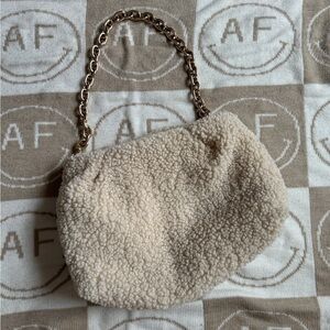 H&M Shearling Shoulder Bag